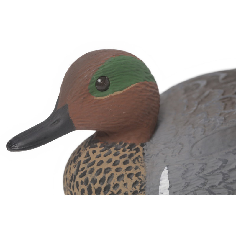 G&H Premier Series Green Wing Teal Decoys - 3 Drakes 3 Hens